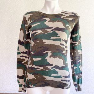 J. Crew Factory Camo Sweater